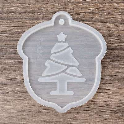 Christmas Theme DIY Silicone Pendant Molds LS-SIMO-G007-01F-1