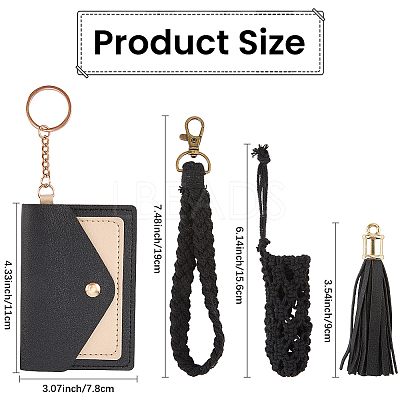 DIY Keychain Kits AJEW-CL0002-85A-1