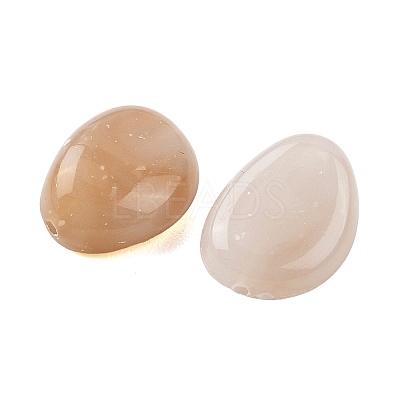 Opaque Acrylic Beads OACR-Z036-02F-1