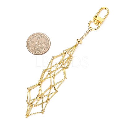 Iron Pouch Empty Stone Holder Pendant Decoration RN-CJ8D6E-G-1