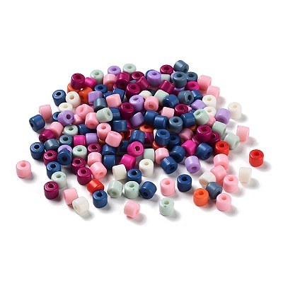 Opaque Acrylic Beads OACR-A027-12-1