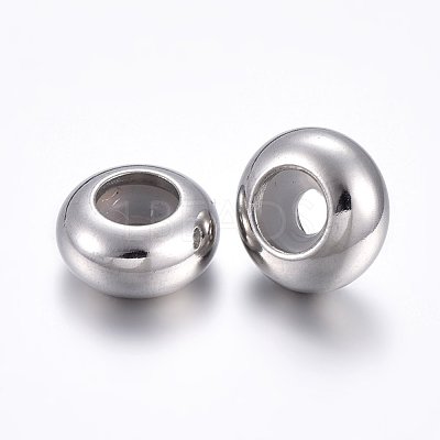 201 Stainless Steel Beads STAS-O110-12P-E-1