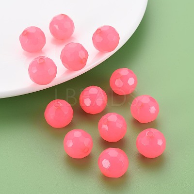 Imitation Jelly Acrylic Beads MACR-S373-97C-E09-1