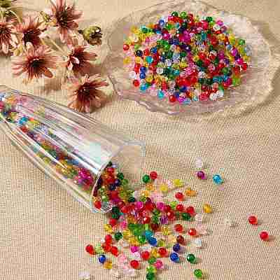 115G Transparent Acrylic Beads OACR-SZ0001-75-1