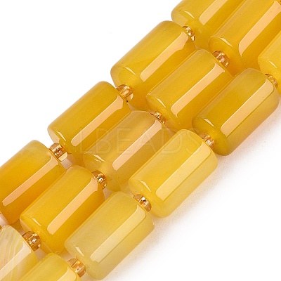 Natural Agate Beads Strands G-N362-20A-08-1
