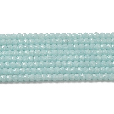 Synthetic Luminous Stone Beads Strands G-C086-01B-01-1