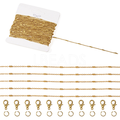 DIY Chain Bracelet Necklace Making Kit DIY-TA0005-79G-1