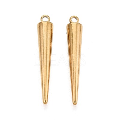 304 Stainless Steel Pendants STAS-T075-22A-G-1