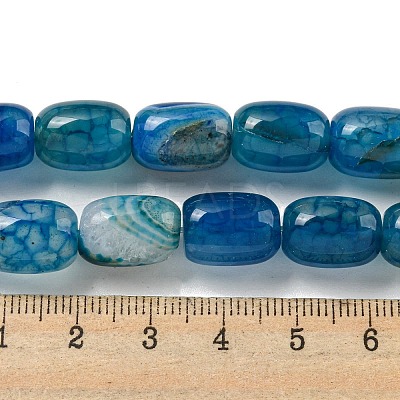 Natural Dragon Veins Agate Beads Strands G-A223-D11-01C-1