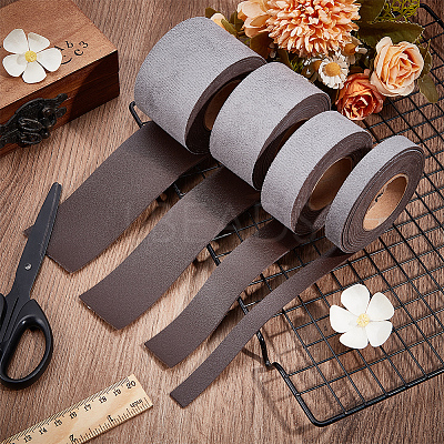 2M PVC Imitation Leather Ribbons SRIB-WH0011-126D-02-1