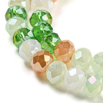 Glass Beads Strands EGLA-A034-M6mm-55-1
