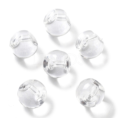 Transparent Acrylic Beads OACR-U005-08B-1