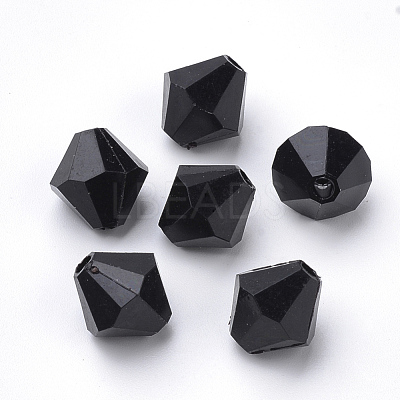 Transparent Acrylic Beads TACR-S146-8mm-27-1