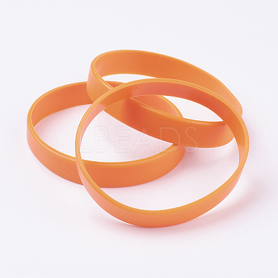 Silicone Wristbands Bracelets X-BJEW-J176-17-1