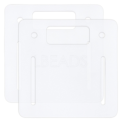 Plastic Card Holder AJEW-WH0473-36A-1