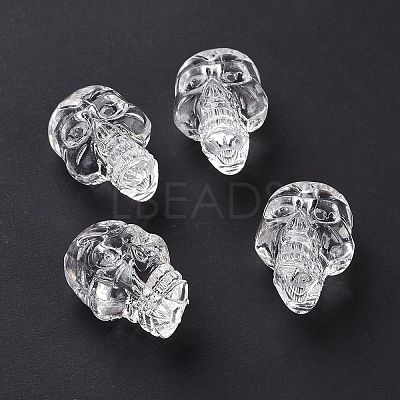 Transparent Acrylic Beads X-OACR-P013-01-1