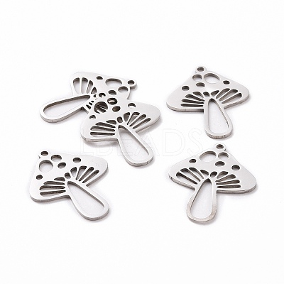 Non-Tarnish Autumn Theme 201 Stainless Steel Pendants STAS-S105-LA745-1-1