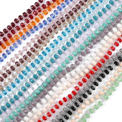 Mixed Styles Glass Beads Strands GLAA-P076-01-1