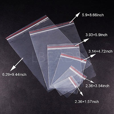 Rectangle Resealable Bags OPP-PH0001-15-6x9cm-1