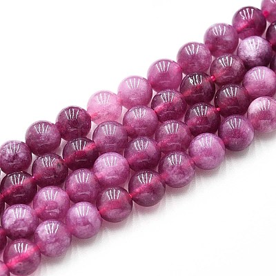Natural Quartz Beads Strands G-N355-6mm-43-1