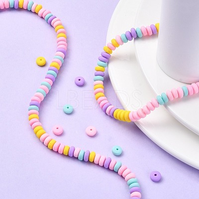 Handmade Polymer Clay Beads Strands CLAY-N008-008M-1