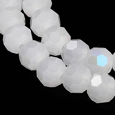 Imitation Jade Glass Beads Strands X-EGLA-A035-J4mm-L05-1