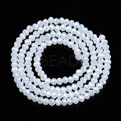 Electroplate Glass Beads Strands EGLA-A044-J2mm-A06-1
