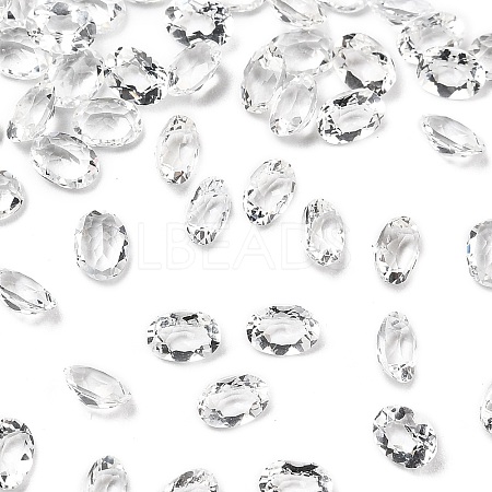 Faceted Natural White Topaz Cabochons G-I295-05C-16B-05-1