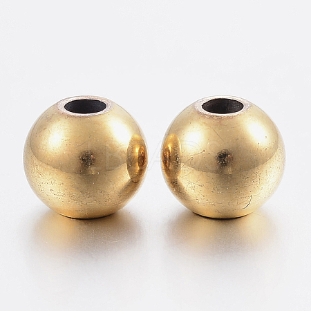 304 Stainless Steel Beads Spacers STAS-P197-037G-8mm-1