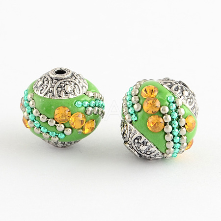 Handmade Indonesia Beads IPDL-R437-04-1