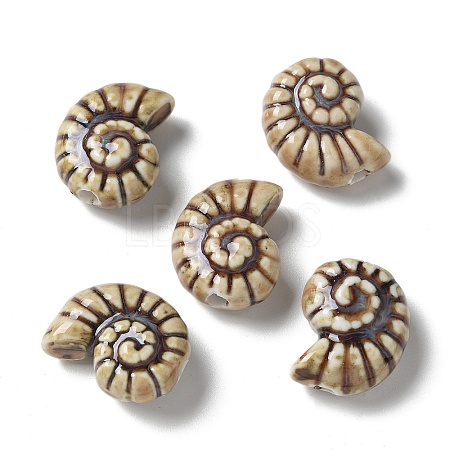 Handmade Porcelain Beads X-PORC-L080-F16-1