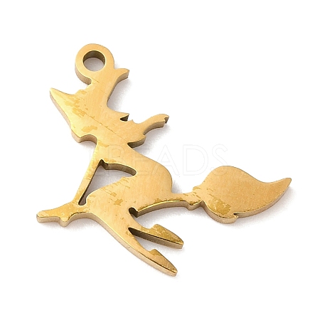 Halloween 201 Stainless Steel Pendants STAS-D053-08G-1