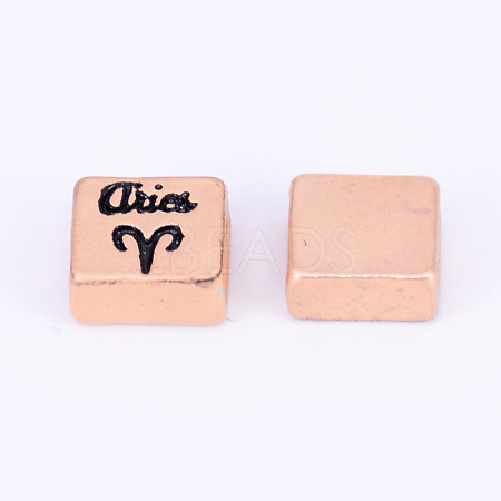Alloy Enamel Beads ENAM-WH0049-16MG-03-1