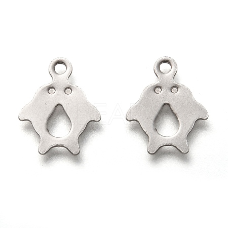 201 Stainless Steel Charms STAS-B001-48P-1
