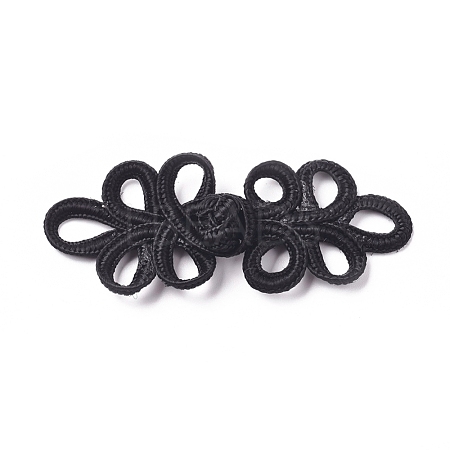Handmade Chinese Frogs Knots Buttons Sets BUTT-WH0014-24A-1