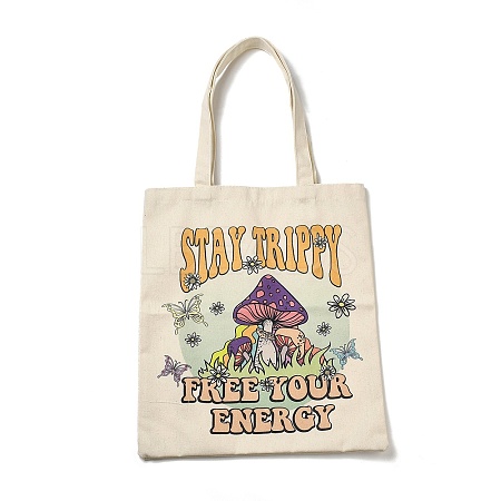 Printed Canvas Women's Tote Bags ABAG-C009-03A-1