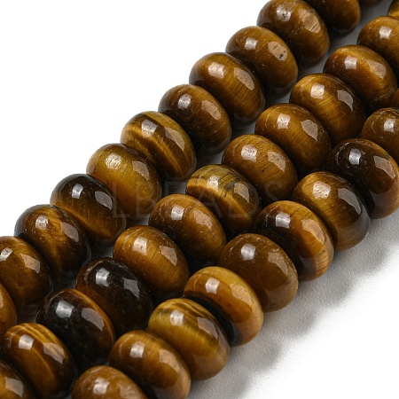 Natural Tiger Eye Beads Strands G-K343-B02-02-1