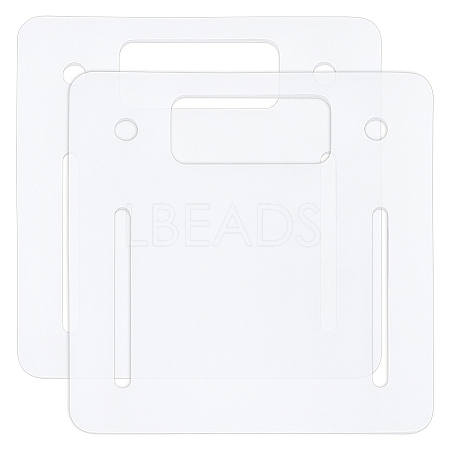 Plastic Card Holder AJEW-WH0473-36A-1