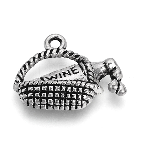 Tibetan Style Alloy Pendants TIBE-S309-48AS-NR-1