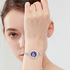 2Sets 2 Styles 316 Surgical Stainless Steel Rhinestone Diffuser Locket Slider Bracelets BJEW-FI0001-84A-6