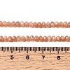 Natural Gold Sunstone Beads Strands G-K376-I06-3x4mm-5