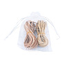 10M 2 Colors Cowhide Cord WL-TA0001-09-3