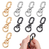 9Pcs 3 Colors Iron Swivel Clasps HJEW-NB00260-1