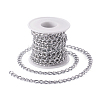 Aluminium Twisted Curb Chains CHA-TA0001-01S-11