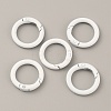 Spray Painted Alloy Spring Gate Rings FIND-WH0120-89A-09-1