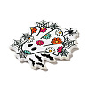 Halloween Printed Acrylic Pendants MACR-O046-06C-3