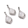 Natural Quartz Crystal Pendants G-H283-04P-25-1