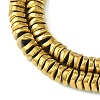 Electroplated Synthetic Non-Magnetic Hematite Beads Strands G-H020-M01-02-3