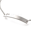 Non-Tarnish 304 Stainless Steel Box Chain Slider Bracelets LS-BJEW-M233-05P-2
