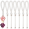 10Pcs Iron Chains Cup Handle Charms HJEW-YW00131-01-1